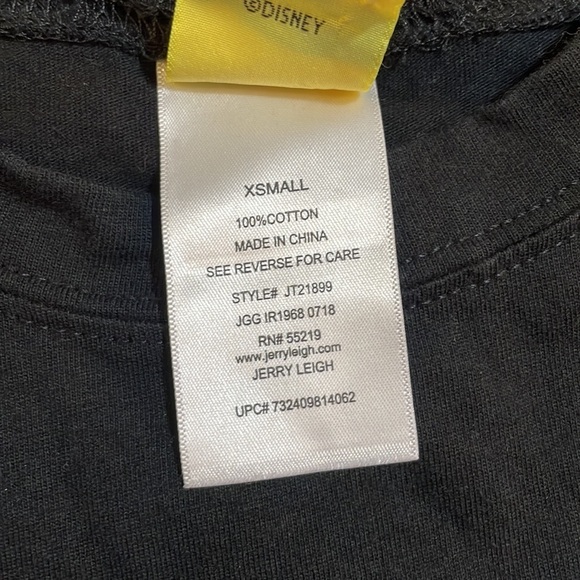 Disney Mickey Mouse‎ Long Sleeve Crop Top - Picture 3 of 5